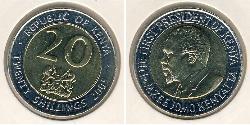 20 Shilling Kenia Bimetal 
