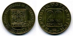 20 Shilling Republic of Austria (1955 - ) Copper/Aluminium/Nickel 