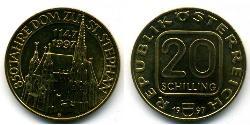 20 Shilling Republic of Austria (1955 - ) Cuivre/Aluminium/Nickel 