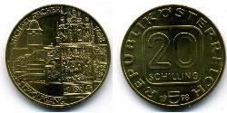 20 Shilling Republic of Austria (1955 - ) Cuivre/Aluminium/Nickel 
