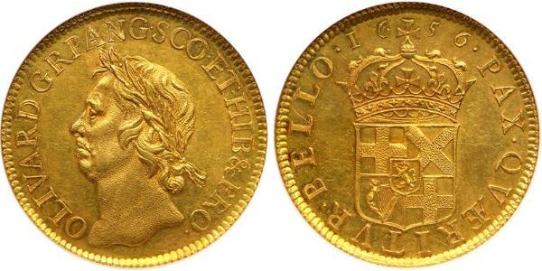 20 Shilling Commonwealth of England (1649-1660) Gold 