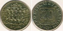 20 Shilling 奥地利 铝 