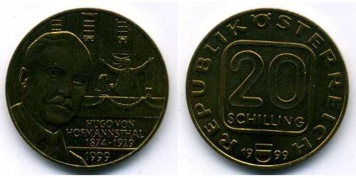 20 Shilling  铝/銅/镍 