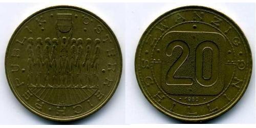 20 Shilling 奥地利 铝/銅/镍 