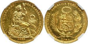 20 Sol Peru Gold 