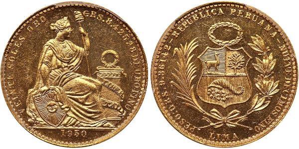 20 Sol Peru Gold 