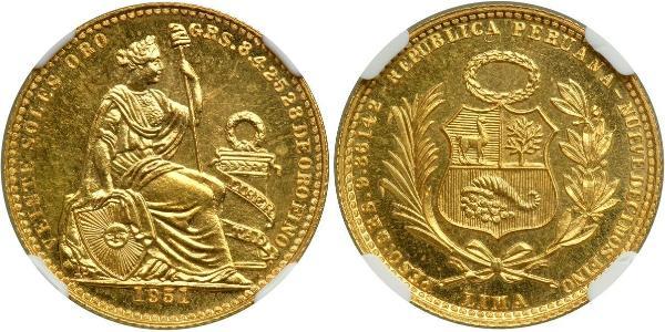 20 Sol Peru Gold 