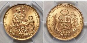 20 Sol Perù Oro 