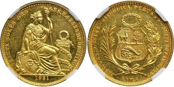 20 Sol Perù Oro 
