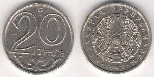 20 Tenge Kasachstan (1991 - )  