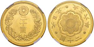 20 Yen Japan Gold 