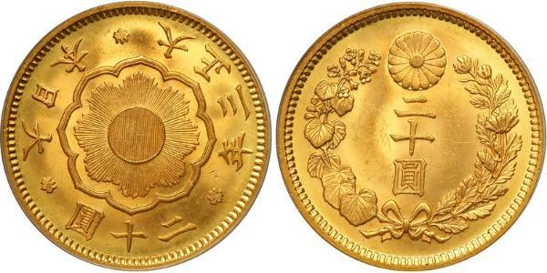 20 Yen Giappone Oro 