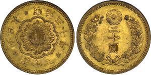 20 Yen Japón Oro 