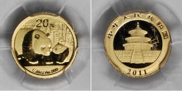 20 Yuan China Gold 