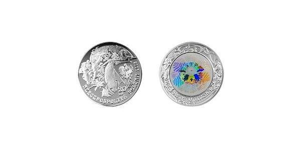 20 Zloty Polonia Argento 