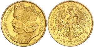 20 Zloty Zweite Polnische Republik (1918 - 1939) Gold 