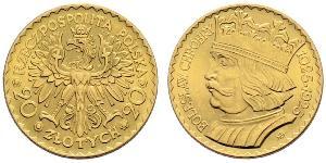 20 Zloty Seconda Repubblica Polacca (1918 - 1939) Oro 