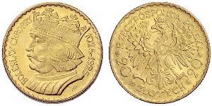 20 Zloty Seconda Repubblica Polacca (1918 - 1939) Oro 