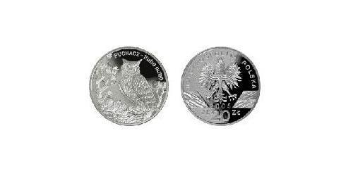 20 Zloty Third Polish Republic (1991 - ) Plata 