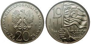 20 Zloty Repubblica Popolare di Polonia (1952-1990)  