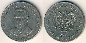 20 Zloty 波兰人民共和国 (1944 - 1989) 銅/镍 
