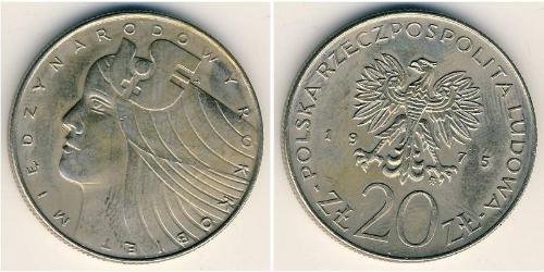20 Zloty 波兰人民共和国 (1944 - 1989) 銅/镍 