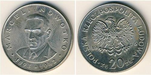 20 Zloty 波兰人民共和国 (1944 - 1989) 銅/镍 