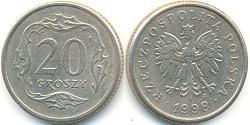 20 Грош Республіка Польща (1991 - )  