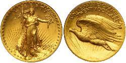 20 Долар США (1776 - ) Золото 