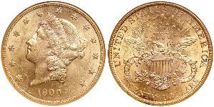 20 Долар США (1776 - ) Золото 