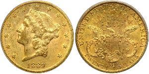 20 Долар США (1776 - ) Золото 