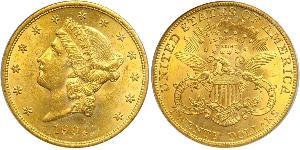 20 Долар США (1776 - ) Золото 