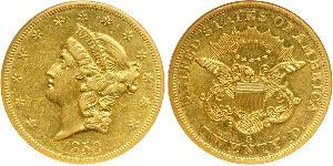 20 Долар США (1776 - ) Золото 