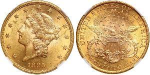 20 Долар США (1776 - ) Золото 