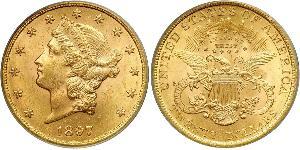 20 Долар США (1776 - ) Золото 