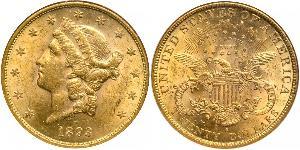 20 Долар США (1776 - ) Золото 