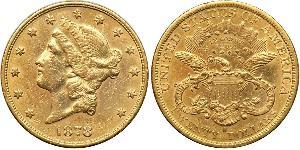 20 Долар США (1776 - ) Золото 