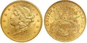 20 Долар США (1776 - ) Золото 