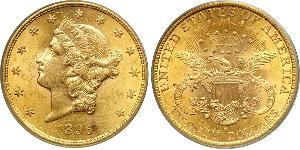 20 Долар США (1776 - ) Золото 