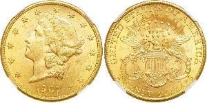 20 Долар США (1776 - ) Золото 