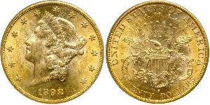 20 Долар США (1776 - ) Золото 