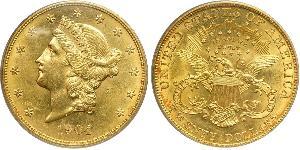 20 Долар США (1776 - ) Золото 