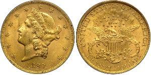 20 Долар США (1776 - ) Золото 