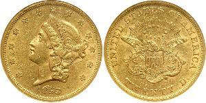 20 Долар США (1776 - ) Золото 