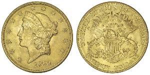 20 Долар США (1776 - ) Золото 