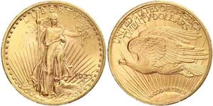 20 Долар США (1776 - ) Золото 