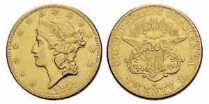 20 Долар США (1776 - ) Золото 