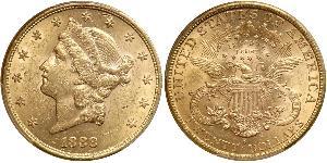 20 Долар США (1776 - ) Золото 