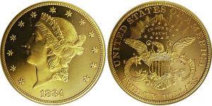 20 Долар США (1776 - ) Золото 