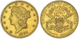 20 Долар США (1776 - ) Золото 